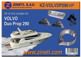 Gamme Marine Zinc Kits Volvo