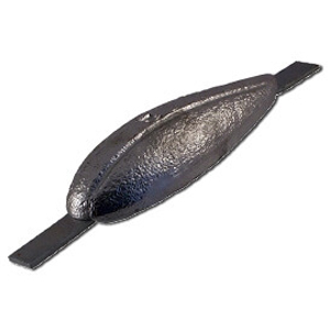 Gama Industrial Magnesio Ánodos con pletina para soldar tipo pez